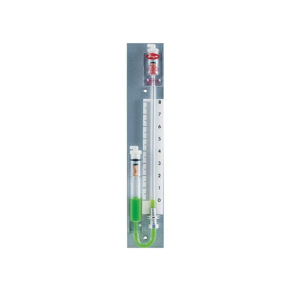 Well-type manometer, range 0-8., Dwyer Instruments, Mfr#: 1230-8-D